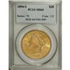 Image 3 : 1894-S $20 MS64 PCGS