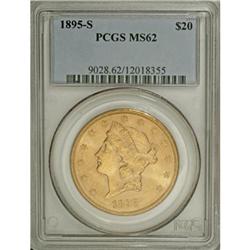1895-S $20 MS62 PCGS