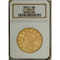 1896-S $20 MS63 NGC