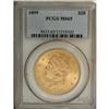 Image 3 : 1899 $20 MS65 PCGS