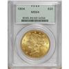 Image 1 : 1904 $20 MS64 PCGS