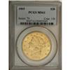 Image 1 : 1905 $20 MS61 PCGS