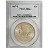 Image 3 : 1907-S $20 MS64 PCGS