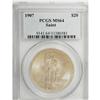 Image 1 : 1907 $20 Arabic Numerals MS64 PCGS