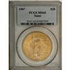 Image 3 : 1907 $20 Arabic Numerals MS65 PCGS