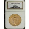Image 3 : 1908 $20 No Motto MS66 NGC