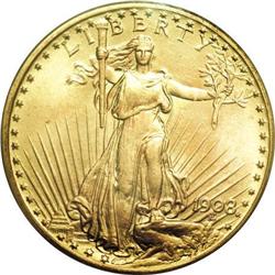 1908 $20 No Motto MS67 PCGS