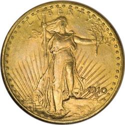 1910-D $20 MS66 NGC