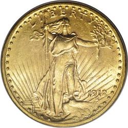 1912 $20 MS64 PCGS