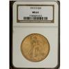 Image 1 : 1913-S $20 MS61 NGC