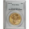 Image 1 : 1914-D $20 MS64 PCGS