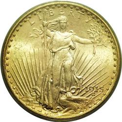 1915-S $20 MS65 PCGS