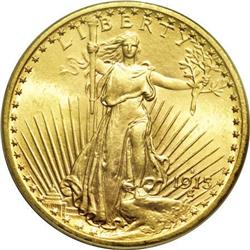 1915-S $20 MS66 PCGS