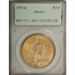 1924 $20 MS65 PCGS