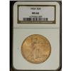 Image 1 : 1924 $20 MS66 NGC