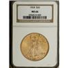 Image 1 : 1924 $20 MS66 NGC