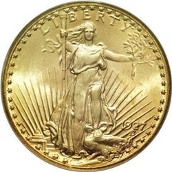 1927 $20 MS66 PCGS