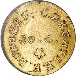 (1831-34) G$1 C. Bechtler Dollar,