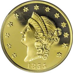 1855 $50 Kellogg & Co. Fifty Dollar PR69 PCGS