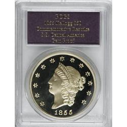 1855 $50 Kellogg & Co. Fifty Dollar Restrike