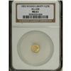 Image 3 : 1853 25C Liberty Round BG-208 MS61 NGC