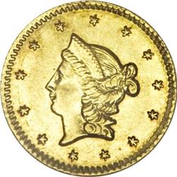 1852 50C Liberty Round BG-427 MS63 NGC