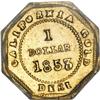Image 2 : 1853 $1 Liberty Octagonal 1 Dollar, BG-514, High