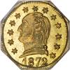 Image 1 : 1872 25C Washington Octagonal 25 Cents, BG-722,