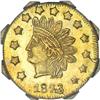 Image 1 : 1873/2 $1 Indian Octagonal 1 Dollar, BG-1122,