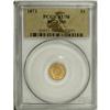 Image 3 : 1872 Indian Round $1 BG-1208 AU58 PCGS