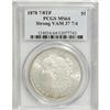 Image 1 : 1878 7/8TF $1 Strong MS64 PCGS