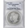 Image 3 : 1878 7/8TF $1 Strong MS64 Deep Mirror Prooflike