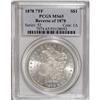 Image 1 : 1878 7TF $1 Reverse of 1878 MS65 PCGS