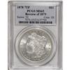Image 1 : 1878 7TF $1 Reverse of 1879 MS65 PCGS