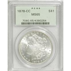 1878-CC $1 MS65 PCGS