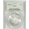Image 1 : 1878-CC $1 MS65 PCGS