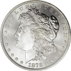 1878-S $1 MS67 NGC