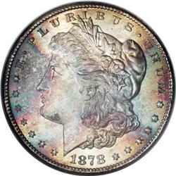 1878-S $1 MS67 NGC