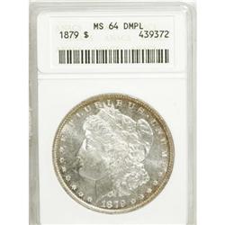 1879 $1 MS64 Deep Mirror Prooflike ANACS