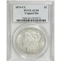 1879-CC $1 Capped Die AU50 PCGS