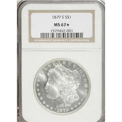 1879-S $1 MS67 NGC