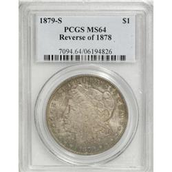 1879-S $1 Reverse of 1878 MS64 PCGS