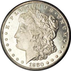 1880-CC $1 MS65 Deep Mirror Prooflike NGC