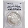 Image 1 : 1880/79-CC $1 Reverse of 1878 MS64 PCGS