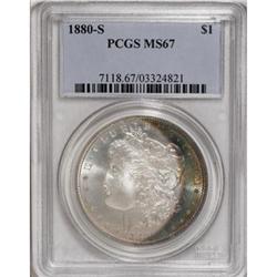 1880-S $1 MS67 PCGS