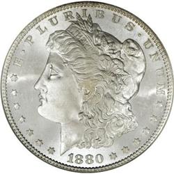 1880-S $1 MS68 NGC