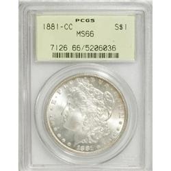 1881-CC $1 MS66 PCGS