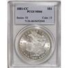 Image 1 : 1881-CC $1 MS66 PCGS