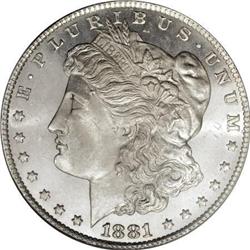 1881-CC $1 MS66 Prooflike PCGS