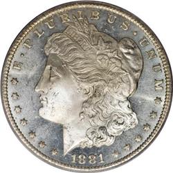 1881-CC $1 MS65 Deep Mirror Prooflike PCGS